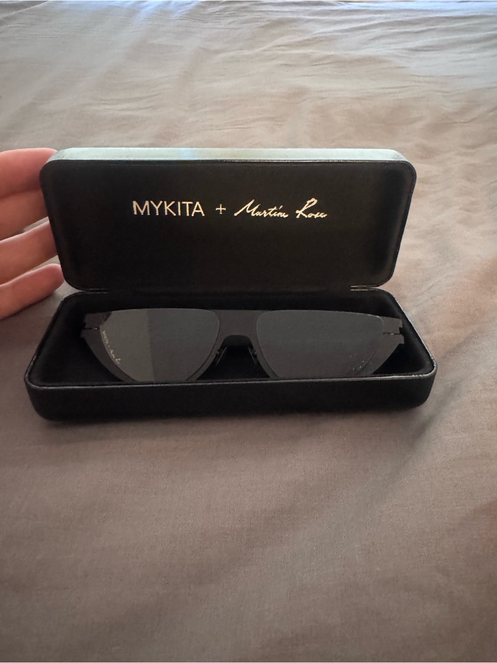 Mykita X Martine Rose Kitt Cat-Eye Sunglasses